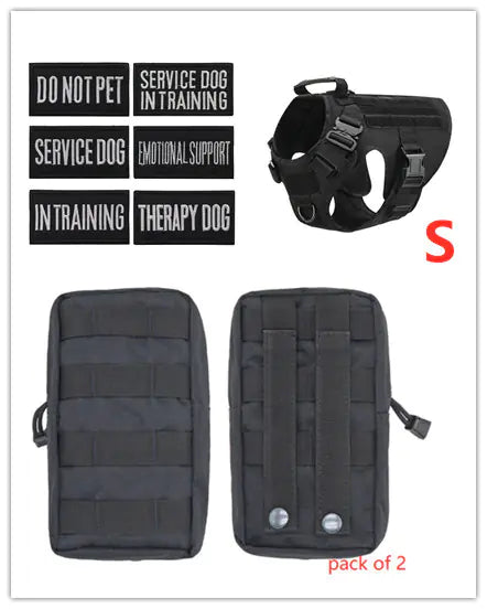 Adjustable Tactical Dog Harness for German Shepherds