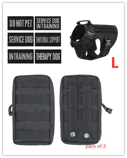 Adjustable Tactical Dog Harness for German Shepherds
